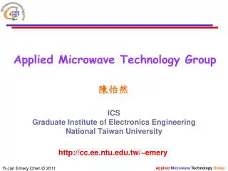Applied Microwave Technology Group