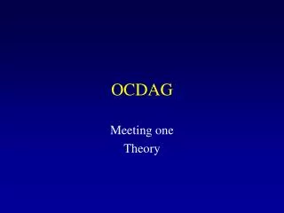 OCDAG