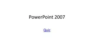 powerpoint 2007