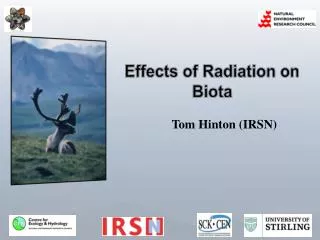 Effects of Radiation on Biota