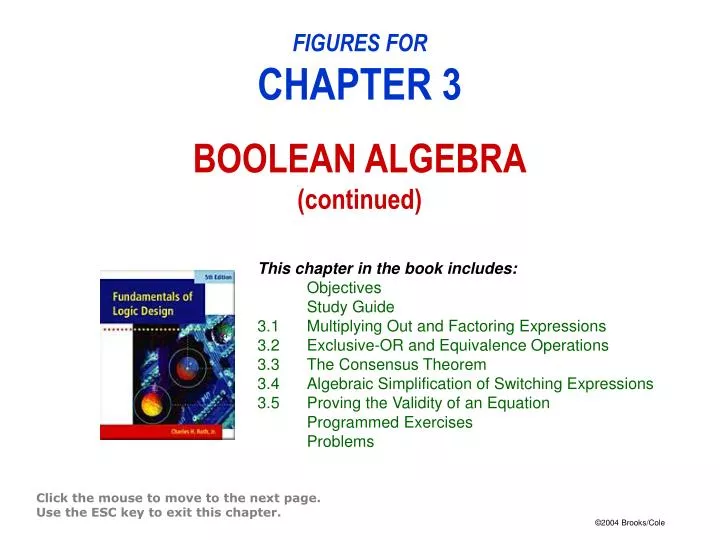figures for chapter 3 boolean algebra continued
