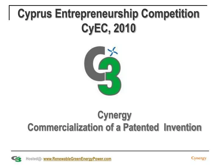 cyprus entrepreneurship competition cyec 2010
