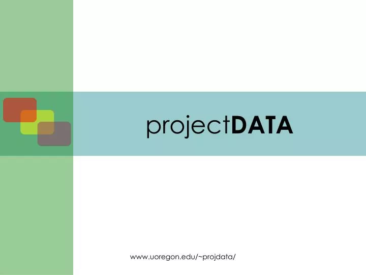 project data