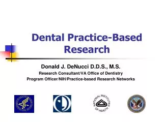 Dental Practice-Based Research