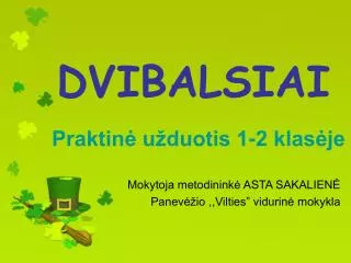 dvibalsiai