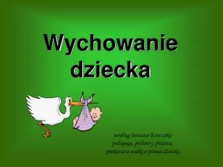 wychowanie dziecka