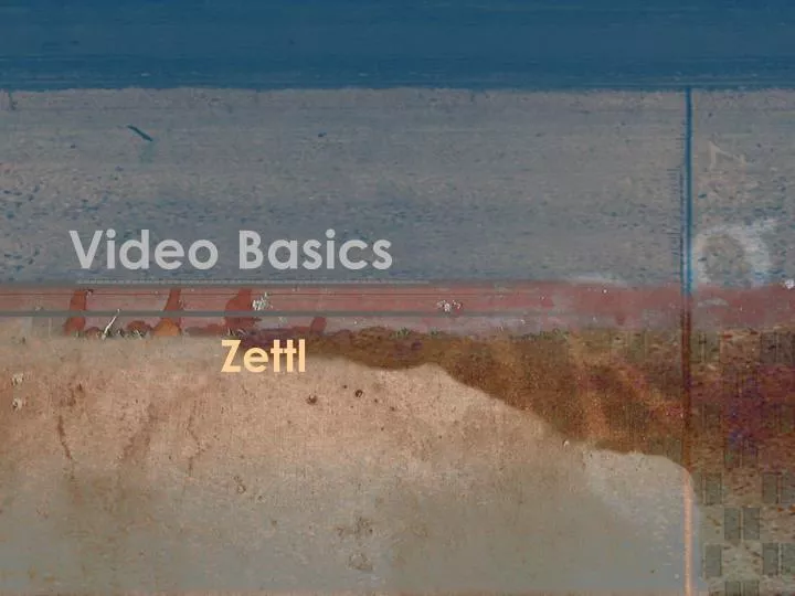 video basics