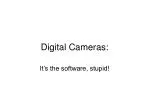 Digital Cameras: - slide 1