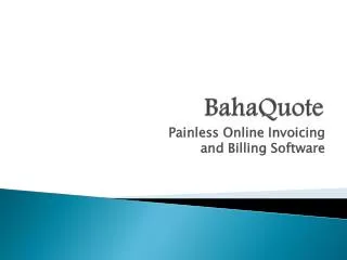 Online Invoicing and Billing Software