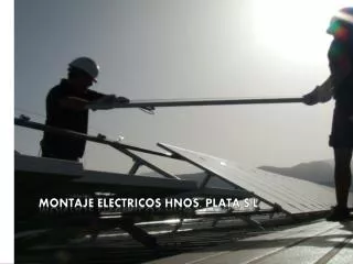 montaje electricos hnos plata s l