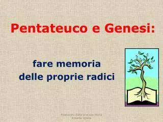 pentateuco e genesi