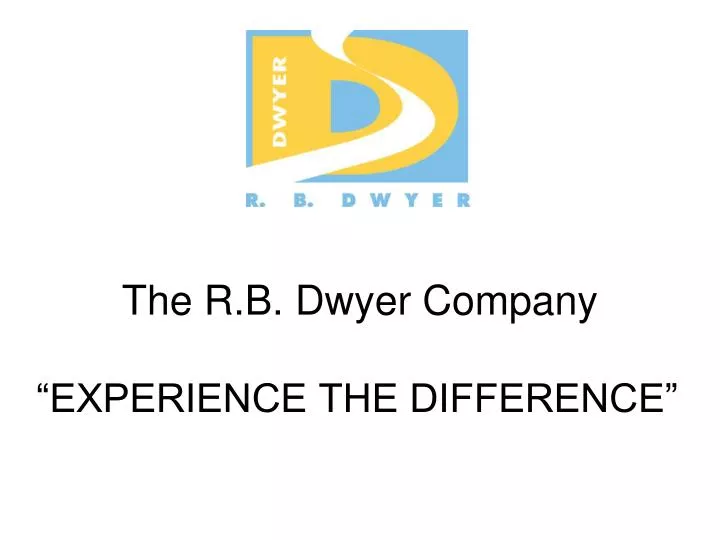 the r b dwyer company