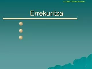 errekuntza