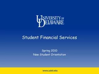 Student Financial Services