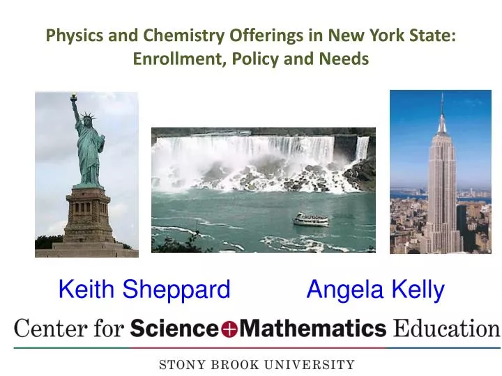 physics and chemistry offerings in new york state enrollment policy and needs