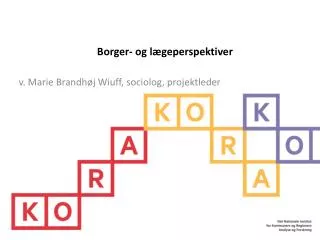 borger og l geperspektiver