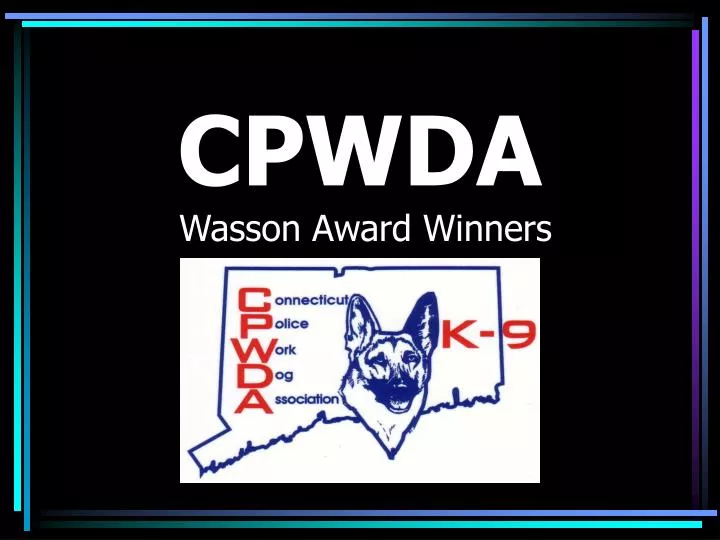 cpwda wasson award winners