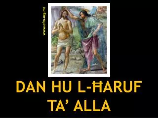 dan hu l aruf ta alla