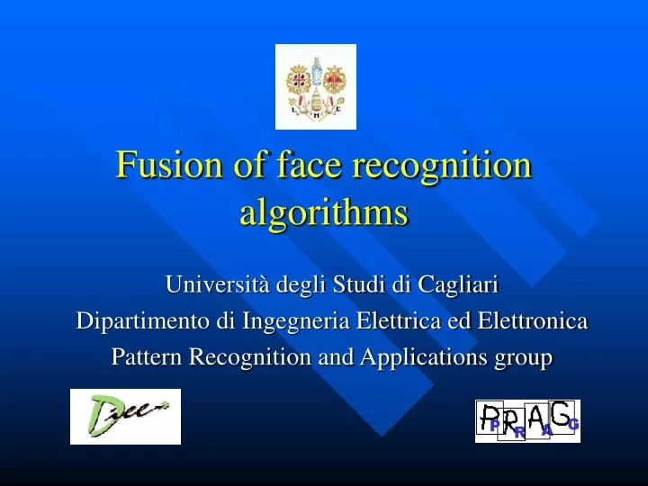 fusion of face recognition algorithms