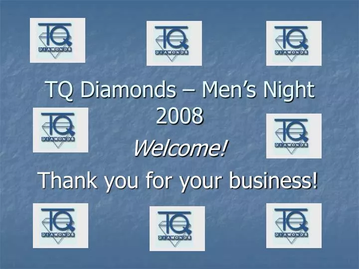 tq diamonds men s night 2008
