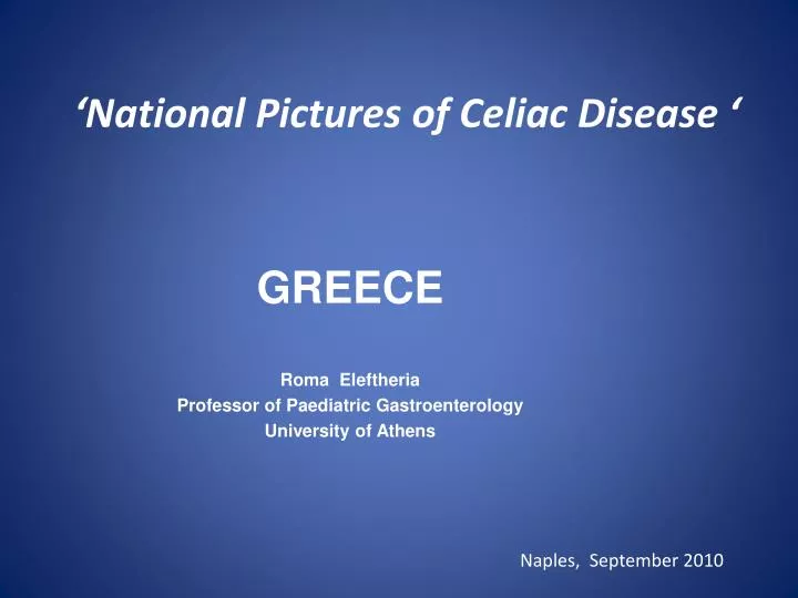 national pictures of celiac disease