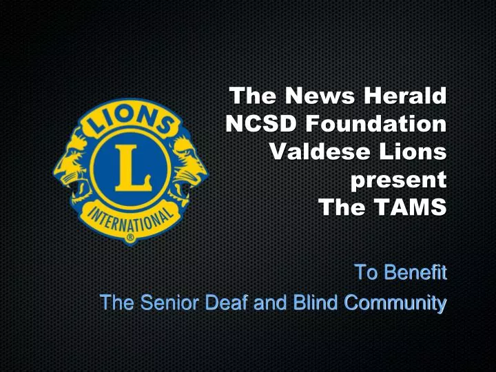 the news herald ncsd foundation valdese lions present the tams