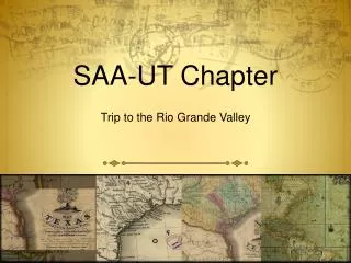 SAA-UT Chapter