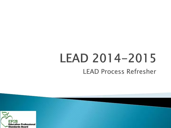 lead 2014 2015