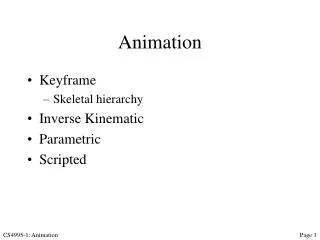 Animation