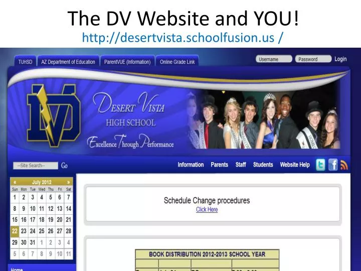 the dv website and you