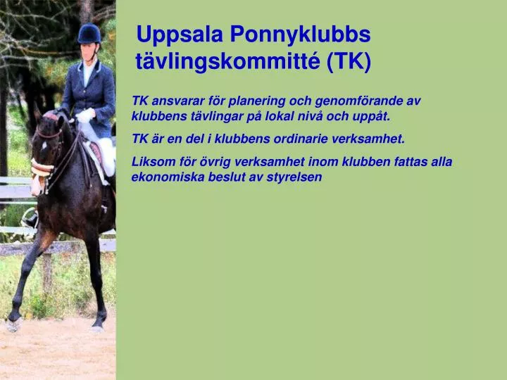 uppsala ponnyklubbs t vlingskommitt tk