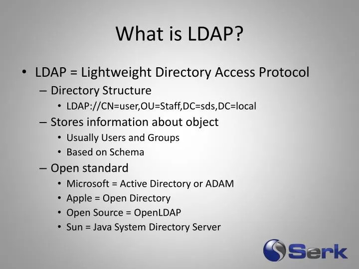 what is ldap