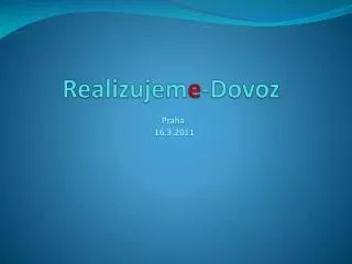 realizujem e dovoz