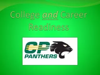 College and Career Readiness