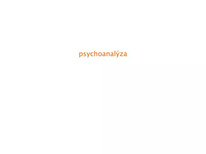 psychoanal za