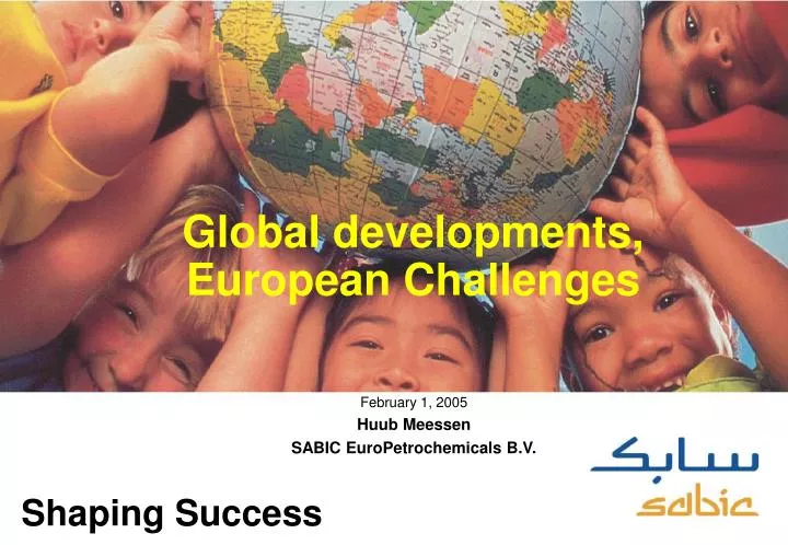 global developments european challenges