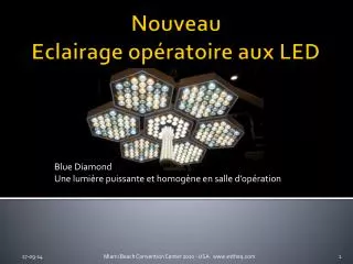 blue diamond une lumi re puissante et homog ne en salle d op ration