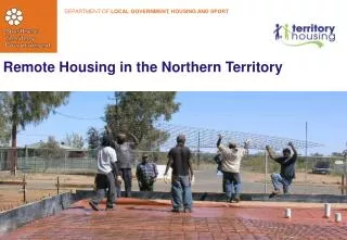 Remote Housing in the Northern Territory
