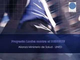 proyecto lucha contra el dengue