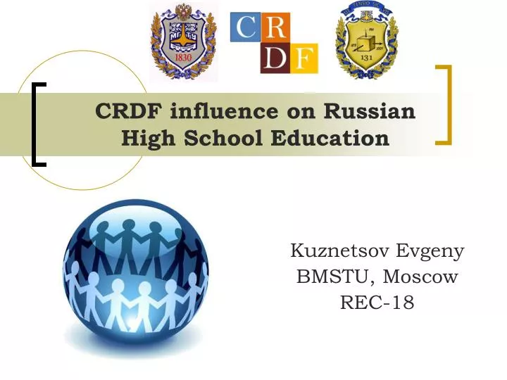 crdf influence on russian high school education