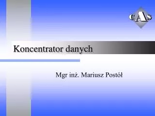 koncentrator danych