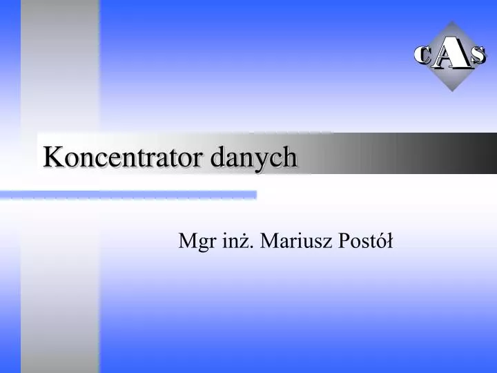koncentrator danych