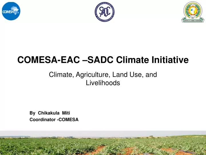 comesa eac sadc climate initiative