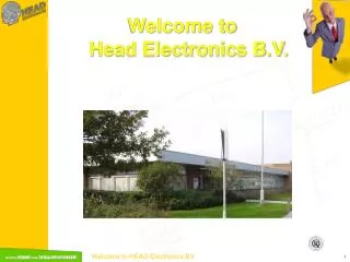 Welcome to Head Electronics B.V.
