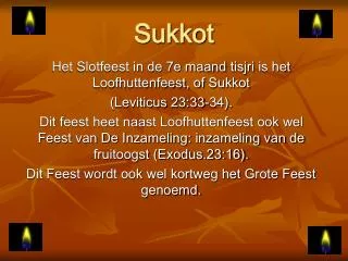 sukkot