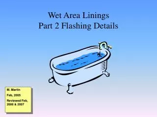 Wet Area Linings Part 2 Flashing Details