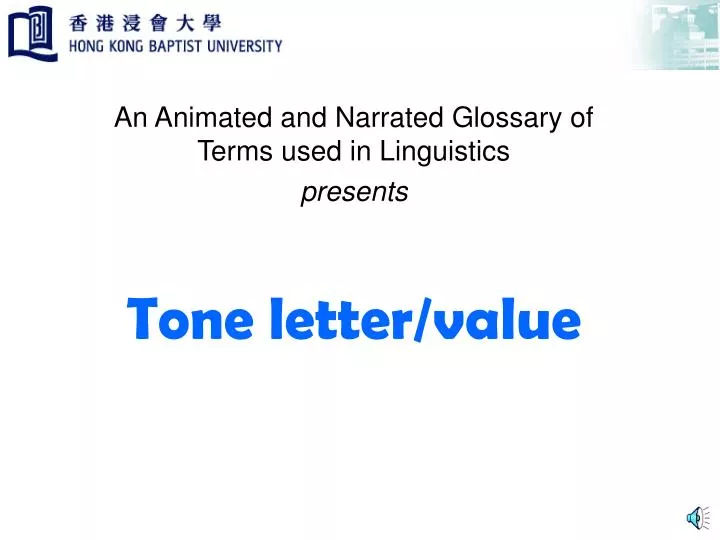 tone letter value