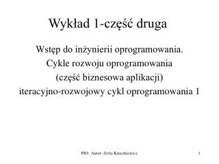 wyk ad 1 cz druga