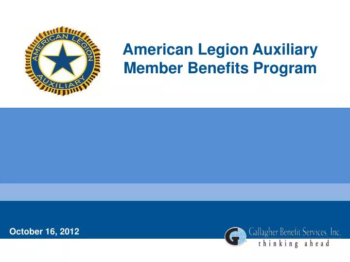 american legion auxiliary member benefits program