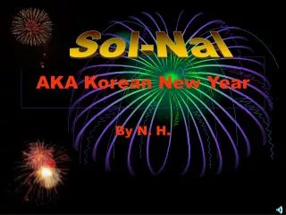 AKA Korean New Year